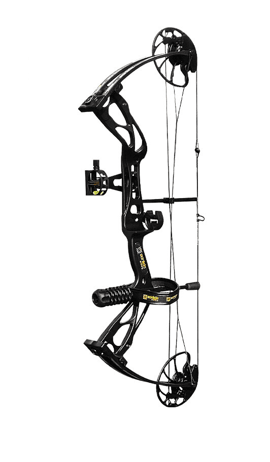 Sanlida Dragon X8 Compound Bow - 10-60lbs 18-31" RH - Black