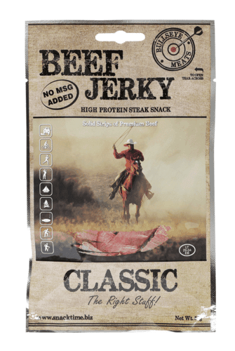 Bullseye Meats Beef Jerky - Smoked 50g