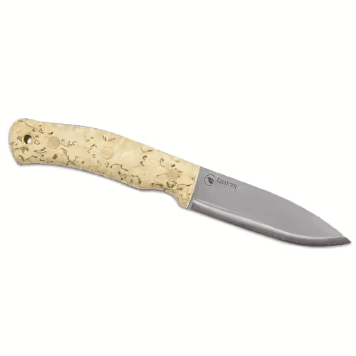 Casström No.10 Swedish Forest Knife - Curly birch Stainless Kydex
