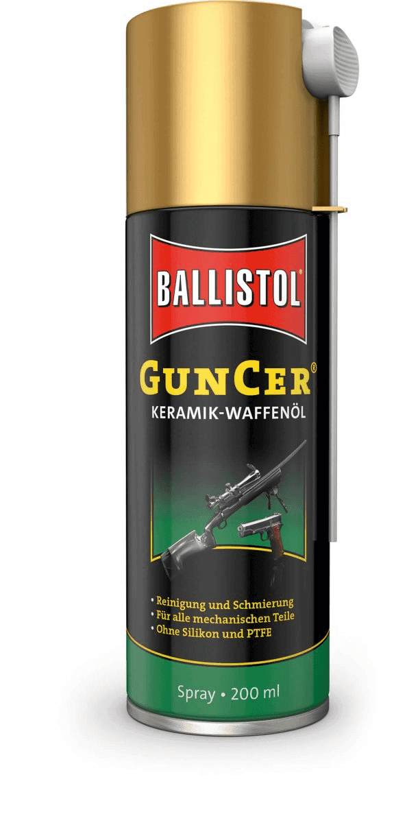 Ballistol GunCer Keramisk Vapenolja Spray 200 ml