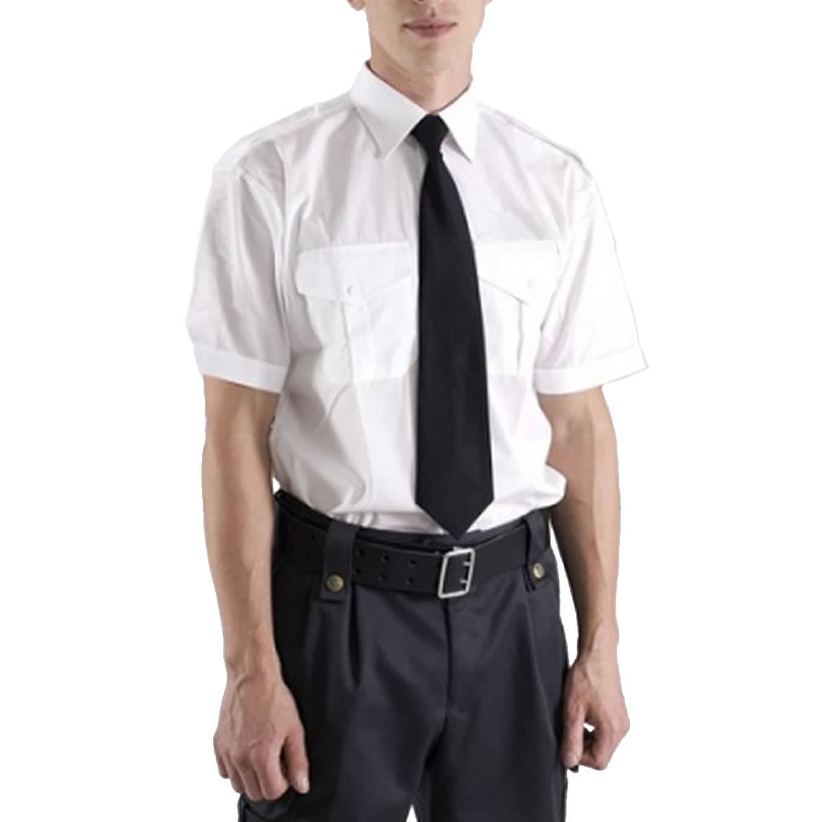 Robust Uniform Shirt - Short Sleeve (Color: White, Size: Medium)