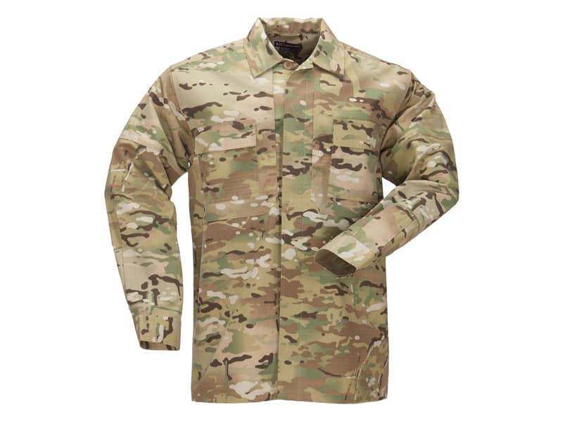 5.11 Tactical TDU-Shirt Ripstop - Multicam (Color: Multicam, Size: Large)