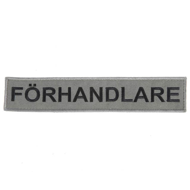 Snigel Patch Förhandlare Large -12 (Color: FM Grey)