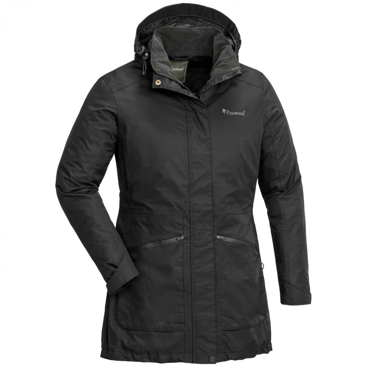 Pinewood Parkas Jacket Wilda Women - Black (Size: Large)