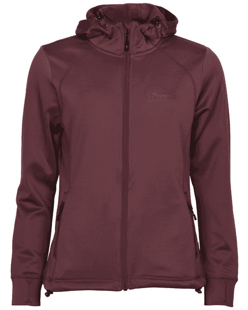 Pinewood Finnveden Hoodie Women (Color: Earth Plum, Size: Small)
