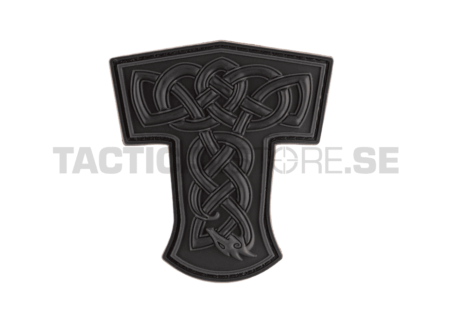 JTG Thors Hammer Dragon PVC Patch (Color: Glow in the Dark)