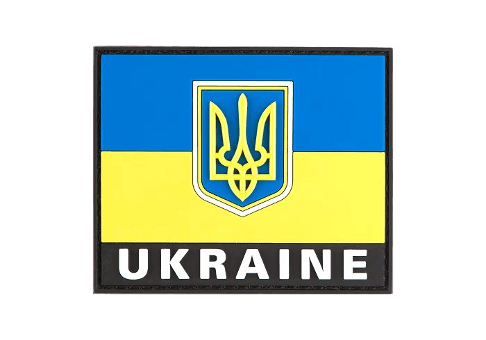 JTG Flag Ukraine PVC Patch (Color: Forest)