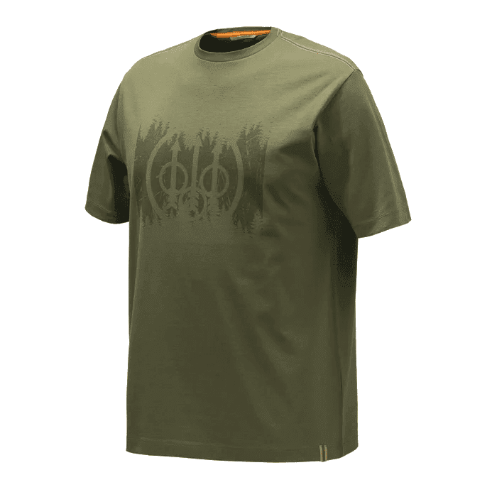 Beretta Trident T-shirt (Color: Dark Olive, Size: XL)