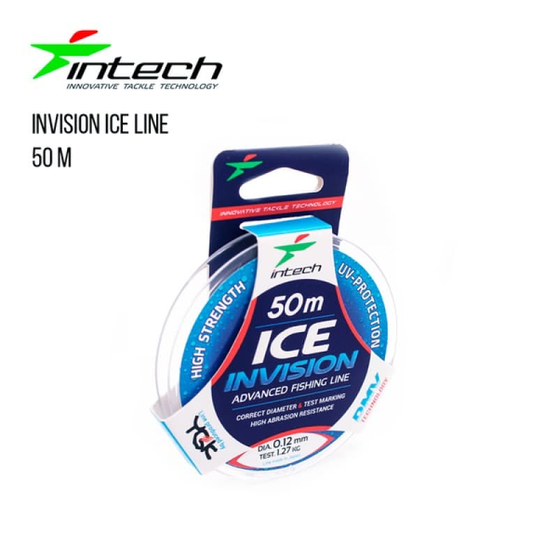 Intech Vinterfiske Lina Ice Invision 50m (Size: 0,08mm / 0,61kg)