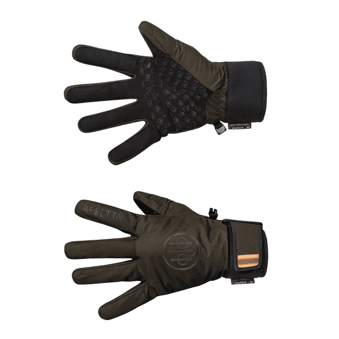 Beretta Waterproof Gloves (Color: Brown Bark, Size: Medium)