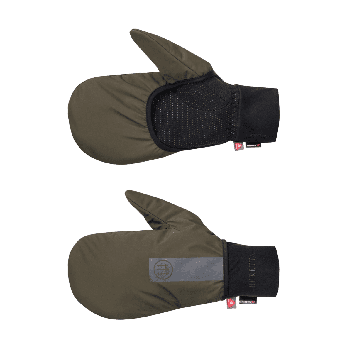 Beretta Padded Double Gloves (Color: Green Moss, Size: XL)