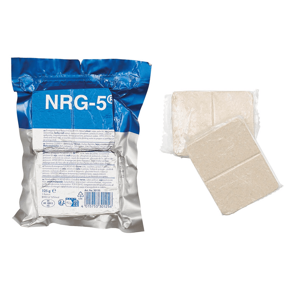 Trek 'n Eat Emergency Rations NRG-5 2 Bars 125g