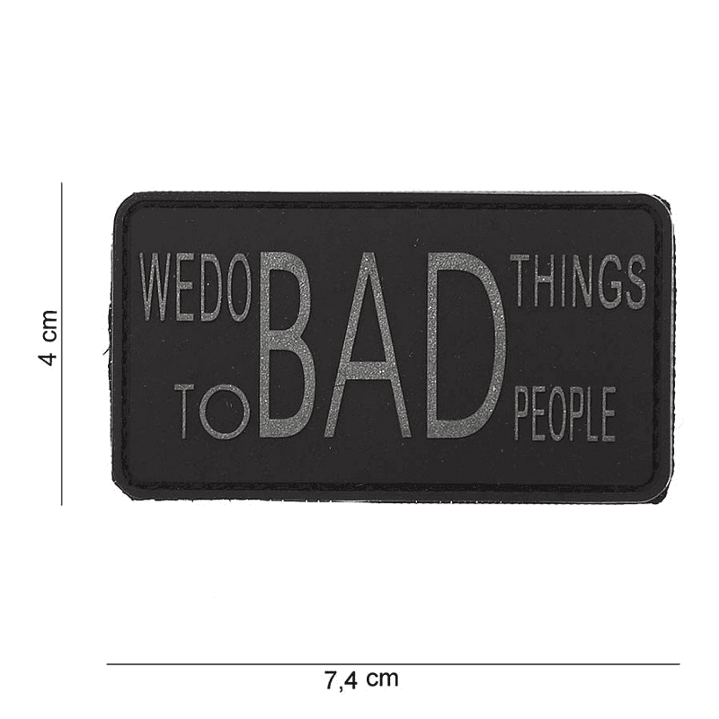 101 INC PVC Patch - We do bad things