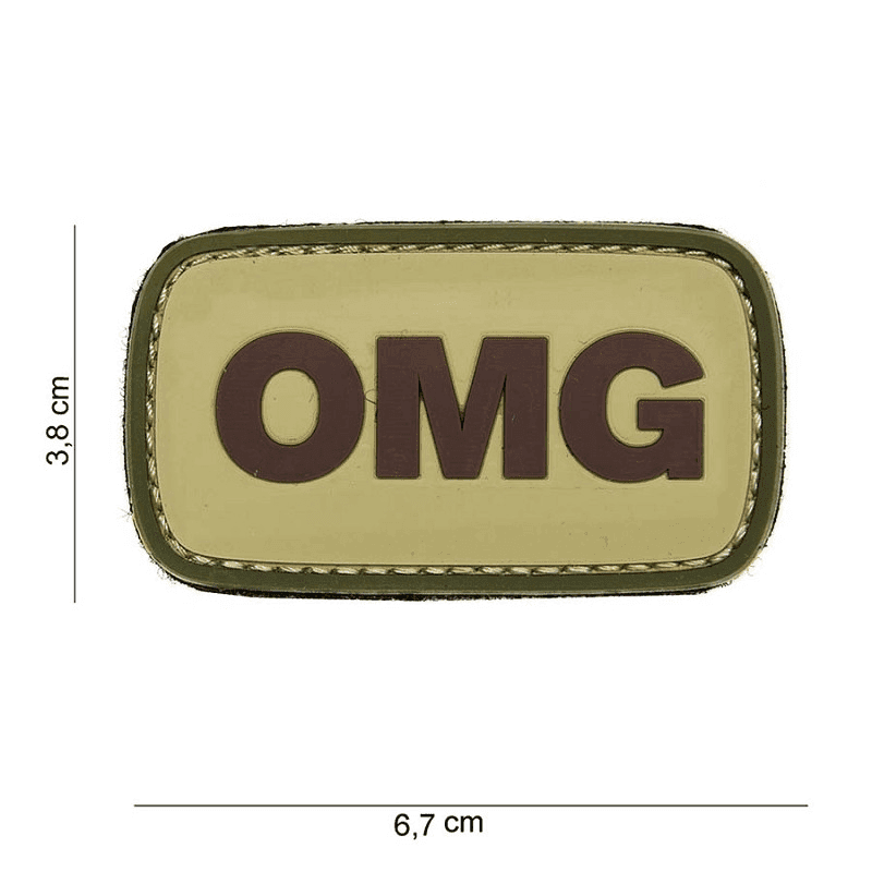 101 INC PVC Patch - OMG