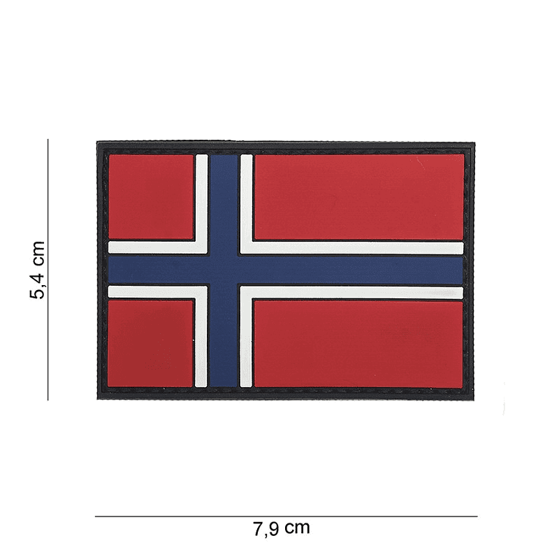 101 INC PVC Patch - Flag of Norway