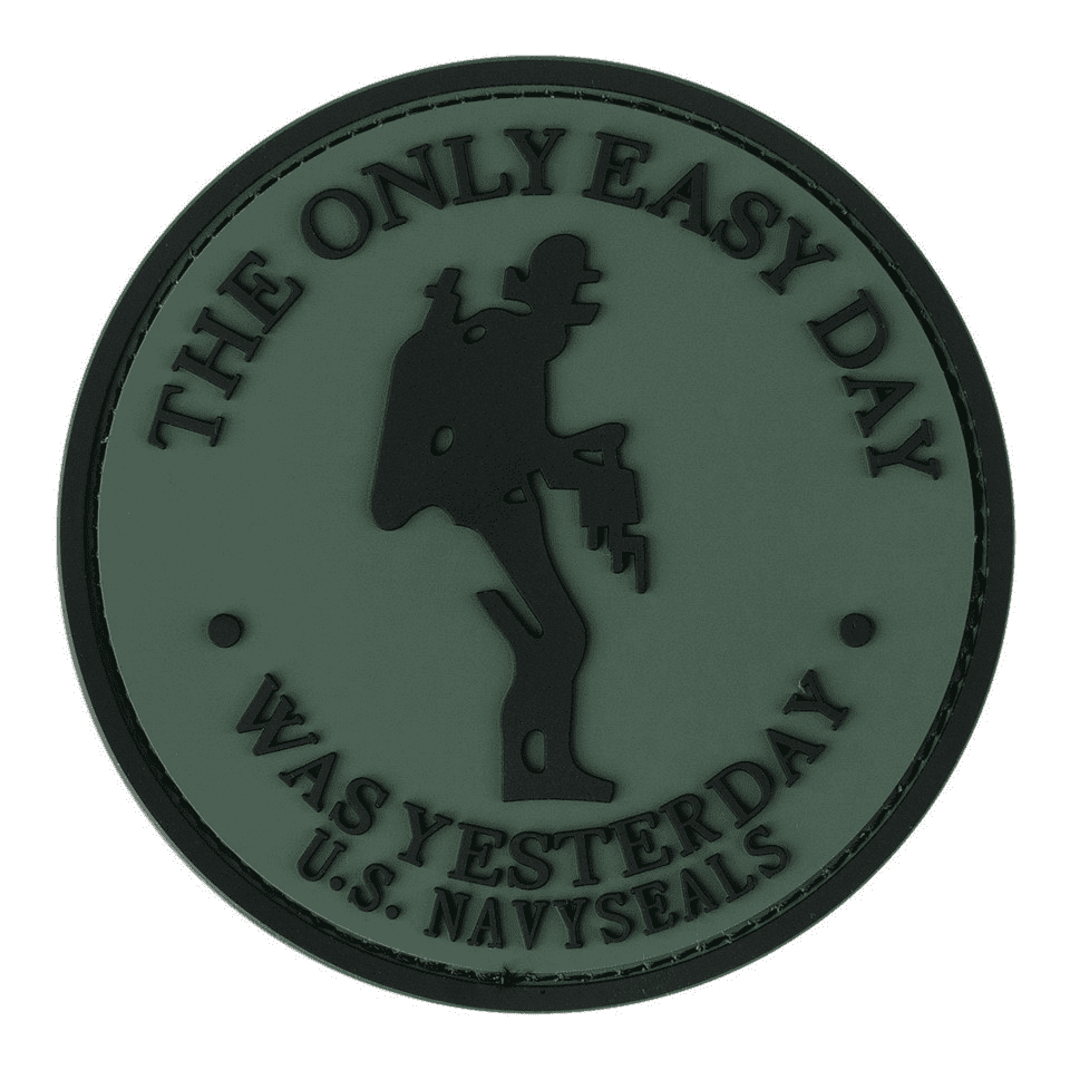 101 INC PVC Patch - The Only Easy Day