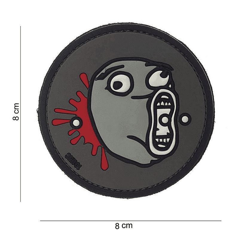 101 INC PVC Patch - LOL Face