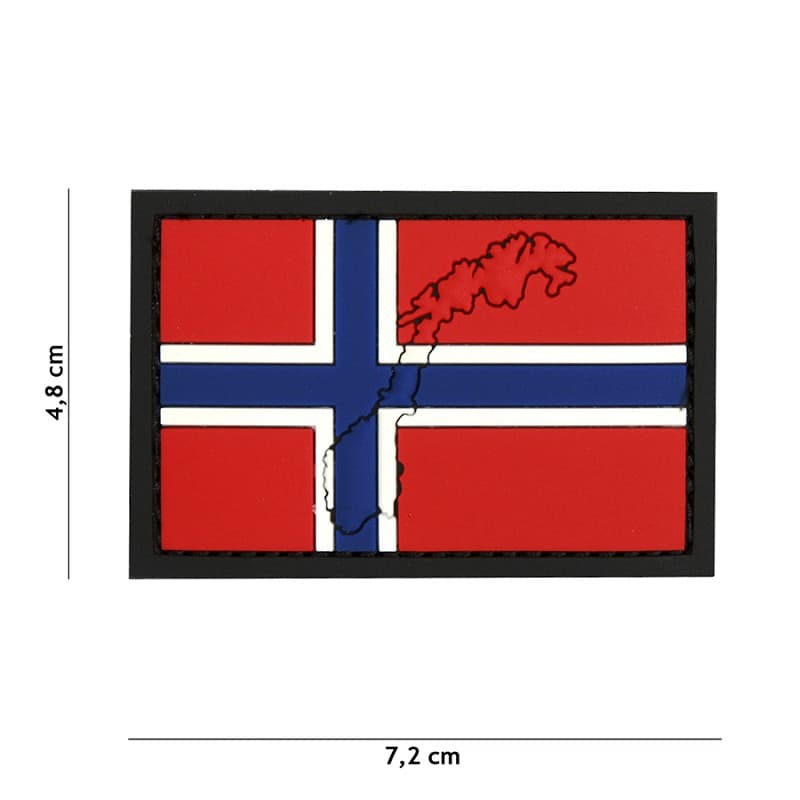 101 INC PVC Patch - Flag of Norway 2.0