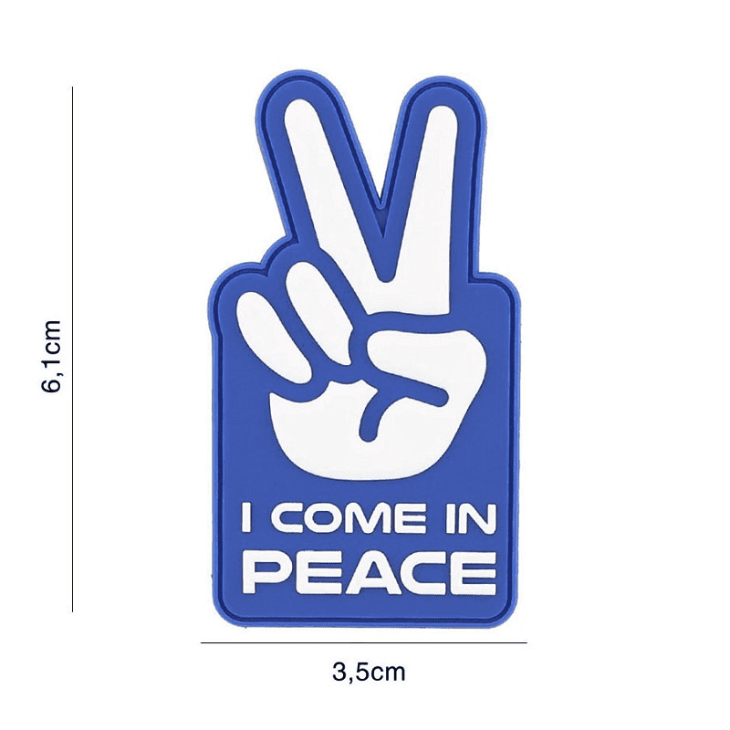 101 INC PVC Patch - I Come In Peace
