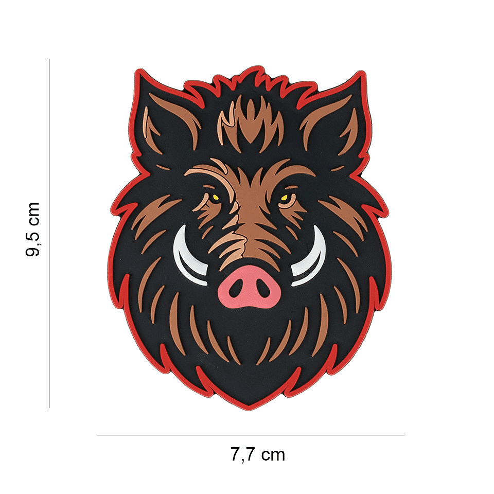 101 INC PVC Patch - Wild Boar