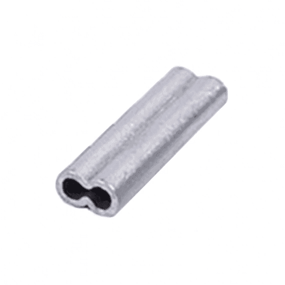 Wiggler Crimps Aluminium 1,4mm 10 Pack