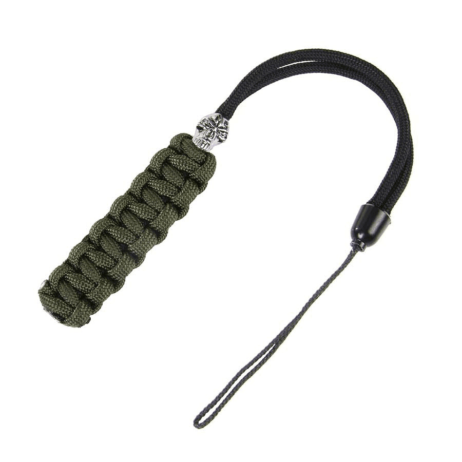 101 INC Knife Kevlar Cord - #3 (Color: Black/Green)
