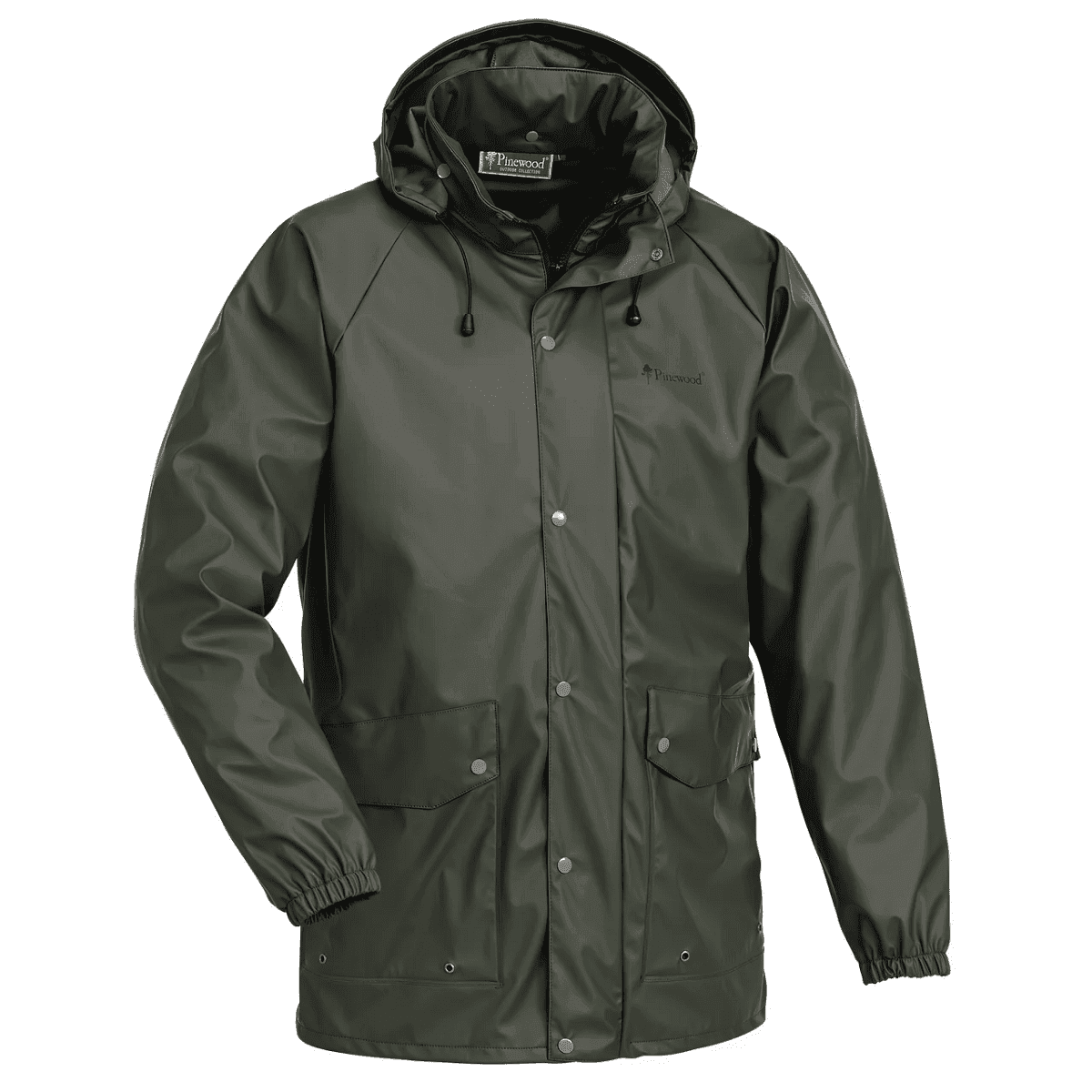 Pinewood Rain Jacket Gremista 5001 (Color: Green, Size: Medium)
