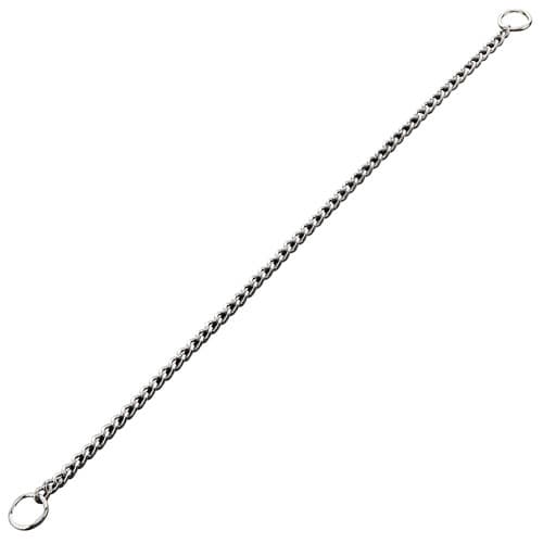 Petnation Chain choke twisted link 2.5mm Crome (Längd: 65CM)