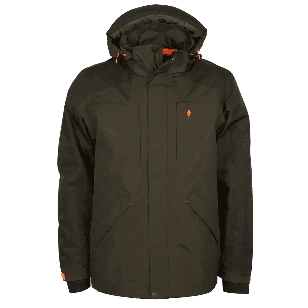 Pinewood Bolmen Fishing Jacket (Color: D.Anthracite/Black, Size: Medium)