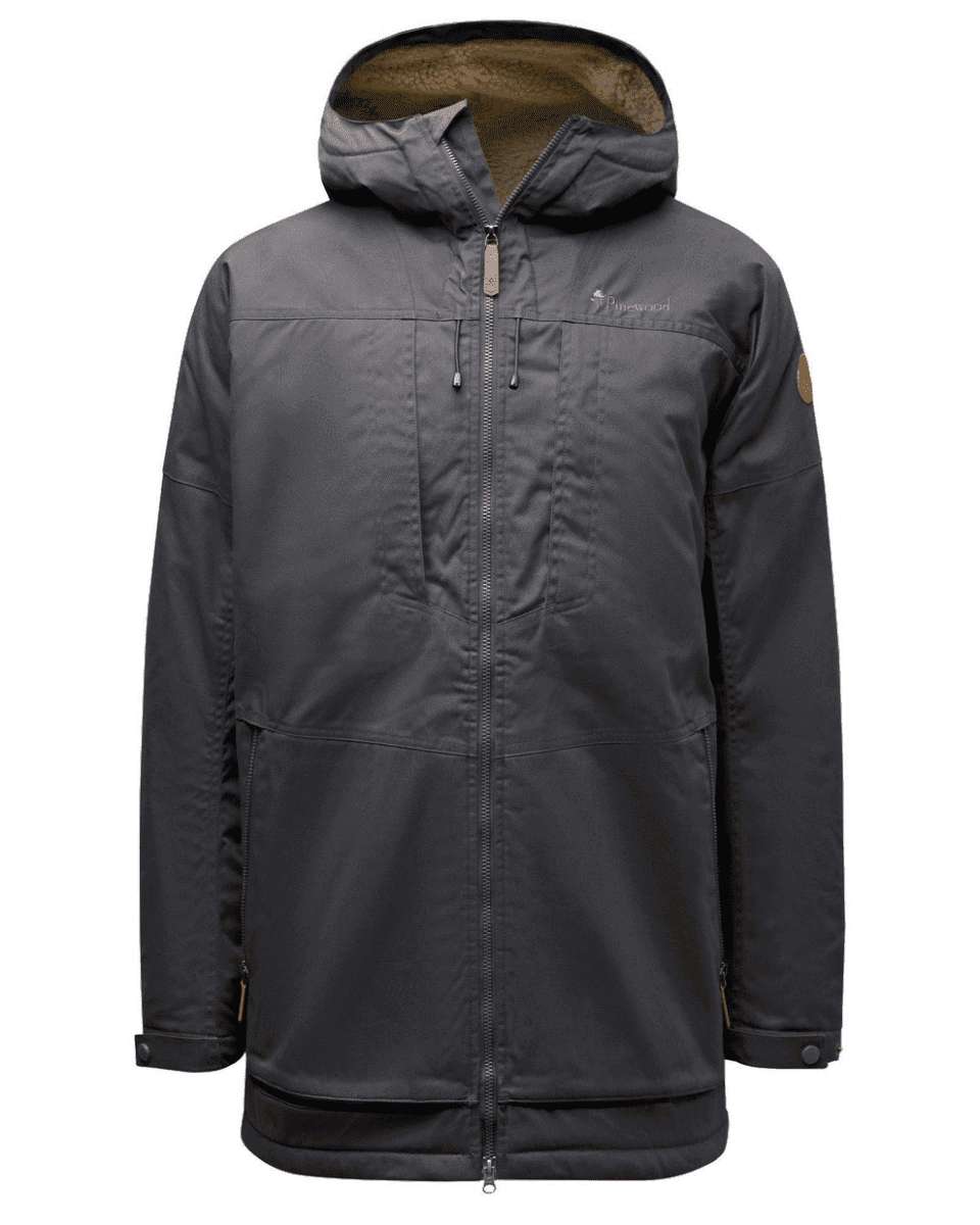 Pinewood Finnveden Winter Jacket M’s (Color: D.Anthracite, Size: 3XL)