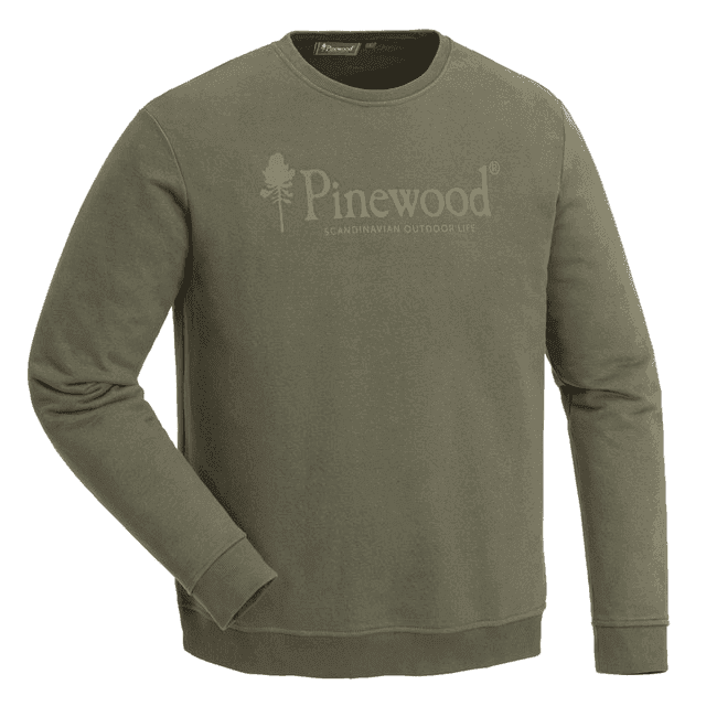 Pinewood Sweater Sunnaryd (Color: Green, Size: Medium)