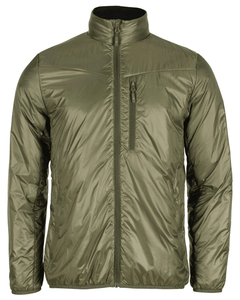 Pinewood Wool Insulated Midlayer Jacket (Color: Moss Green, Size: Small)