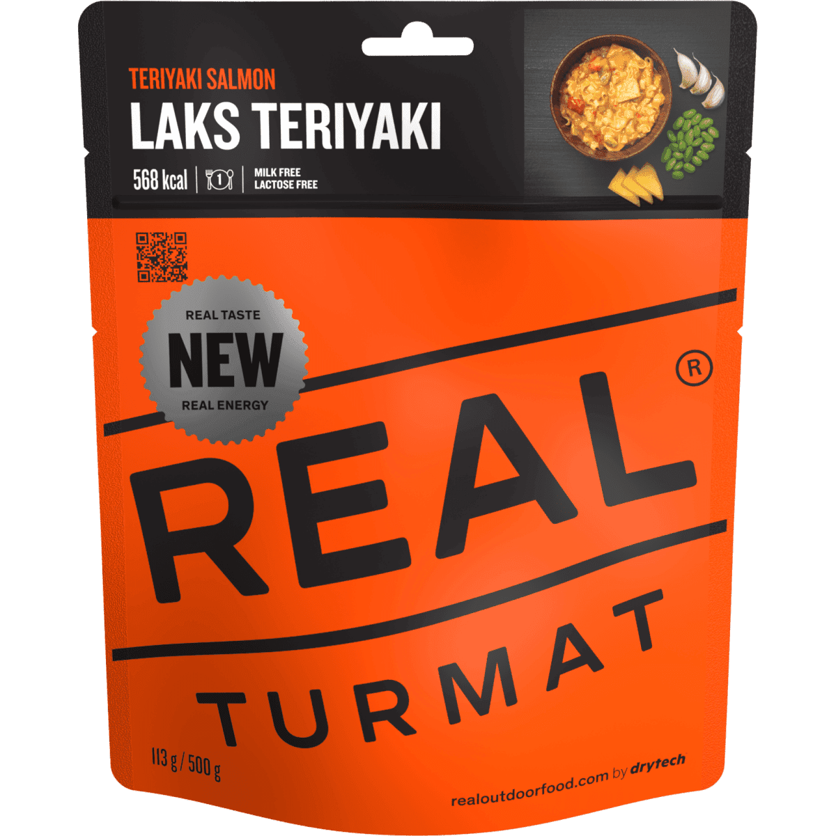 REAL Turmat Teriyaki Salmon 130g