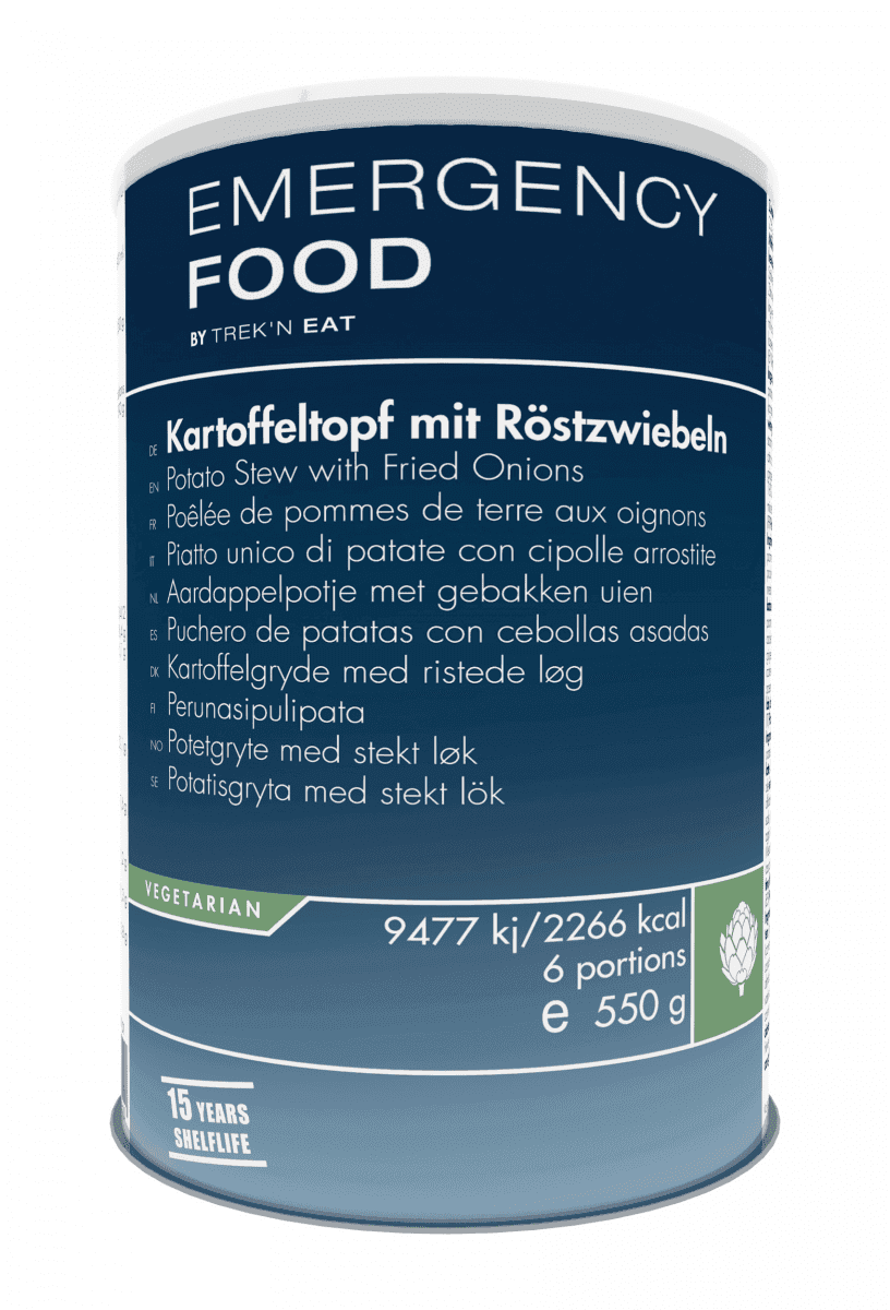 Trek 'n Eat Potato Soup with Fried Onions - Emergency Line 550g