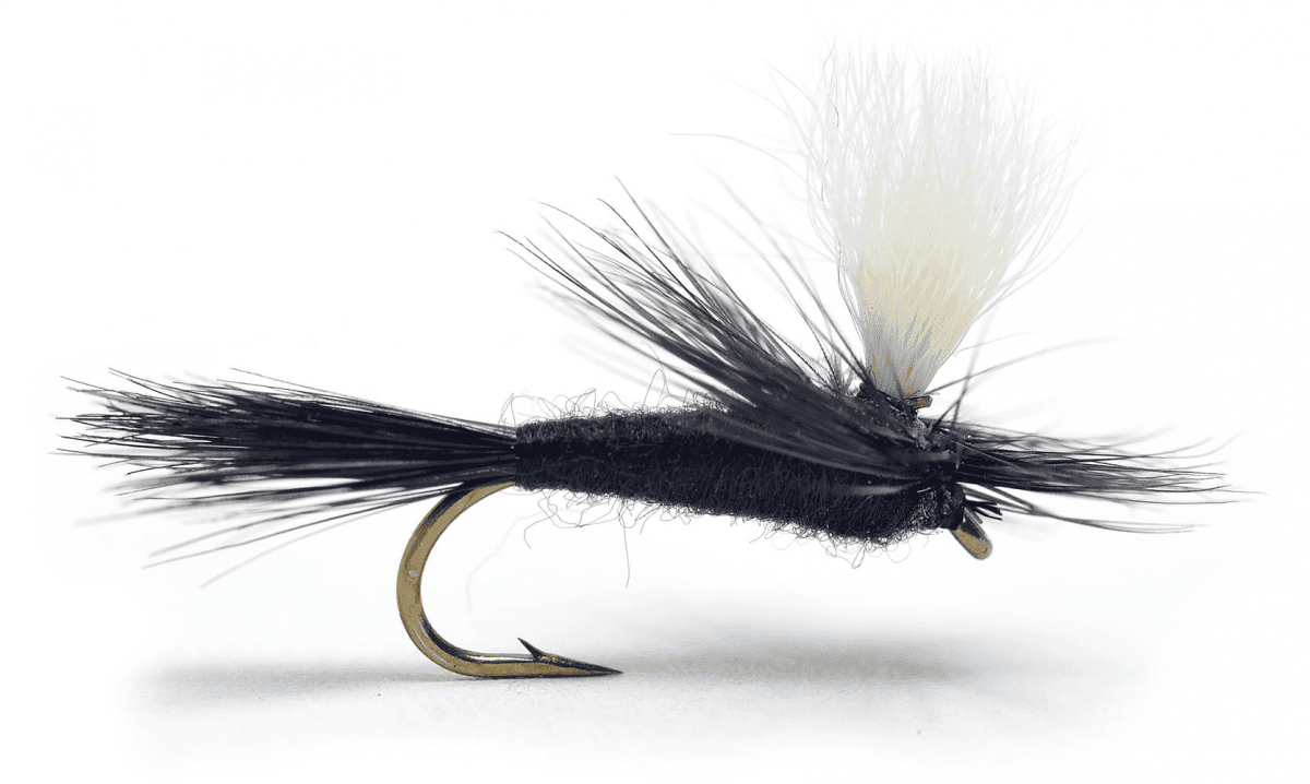 Umpqua Dryfly Parachute Black #12