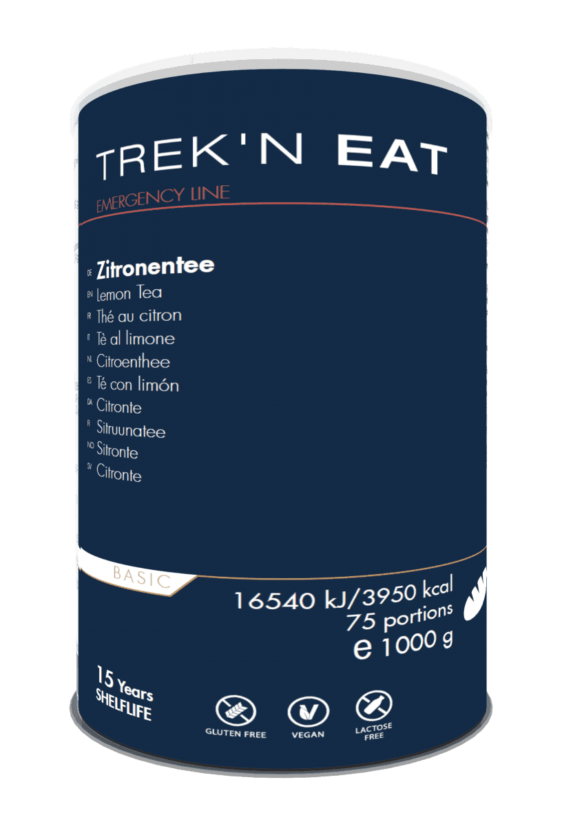 Trek 'n Eat Lemon Tea - Emergency Line 1000g