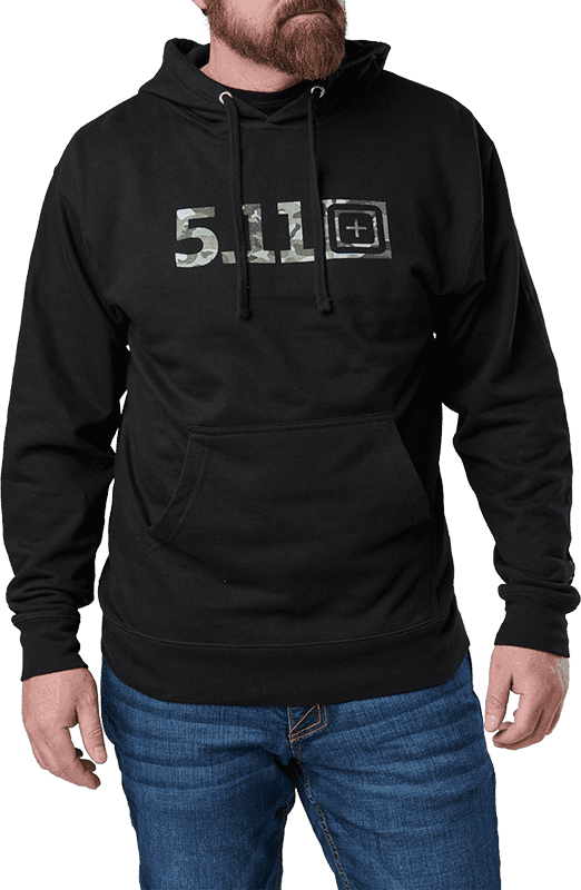 5.11 Tactical Topo Legacy Hoodie (Color: Black, Size: Medium)