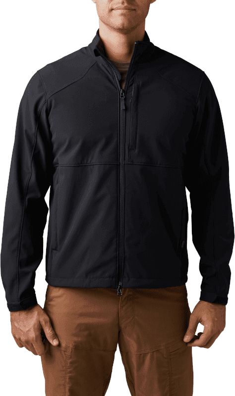 5.11 Tactical Nevada Softshell Jacket (Color: Black, Size: 2XL)