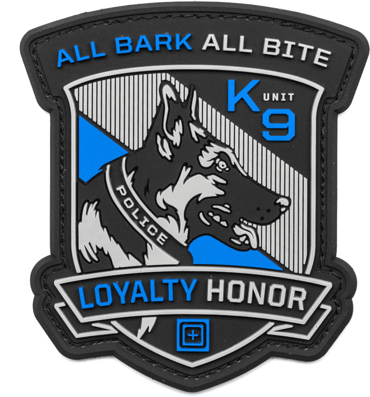 5.11 Tactical All Bark Patch (Color: Black)