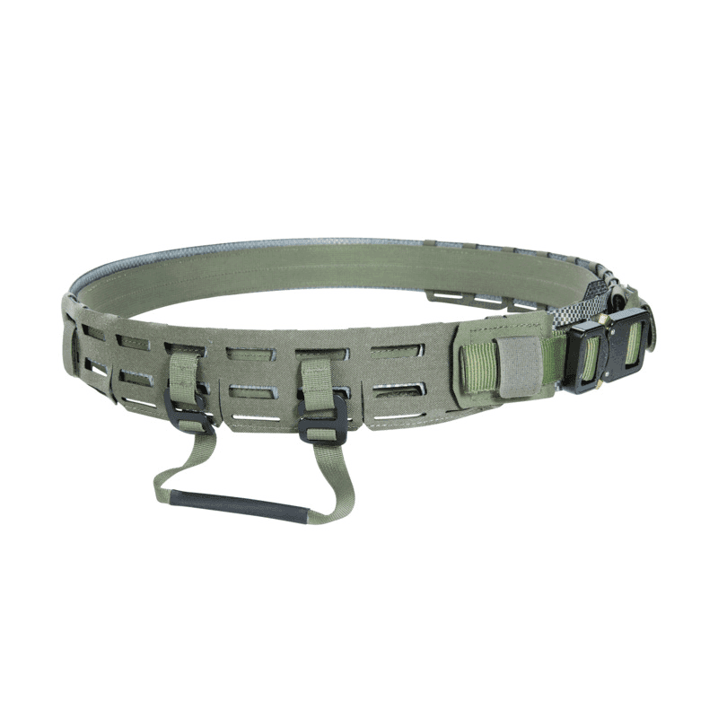 Tasmanian Tiger Battle Belt Set Gear Belt IRR (Color: Stone Grey Oliv, Size: Large/XL)