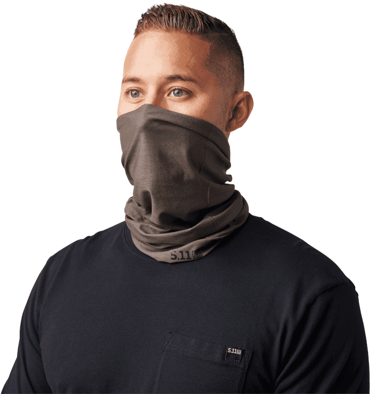 5.11 Tactical Halo Neck Gaiter (Color: Brown Duck)