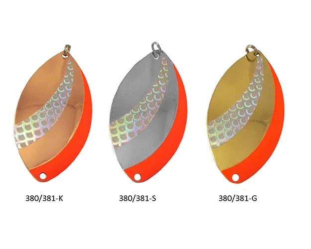 G. Erikssons Fiskeredskap Rödingblänke Ritsem 70mm 16g (Color: Copper)