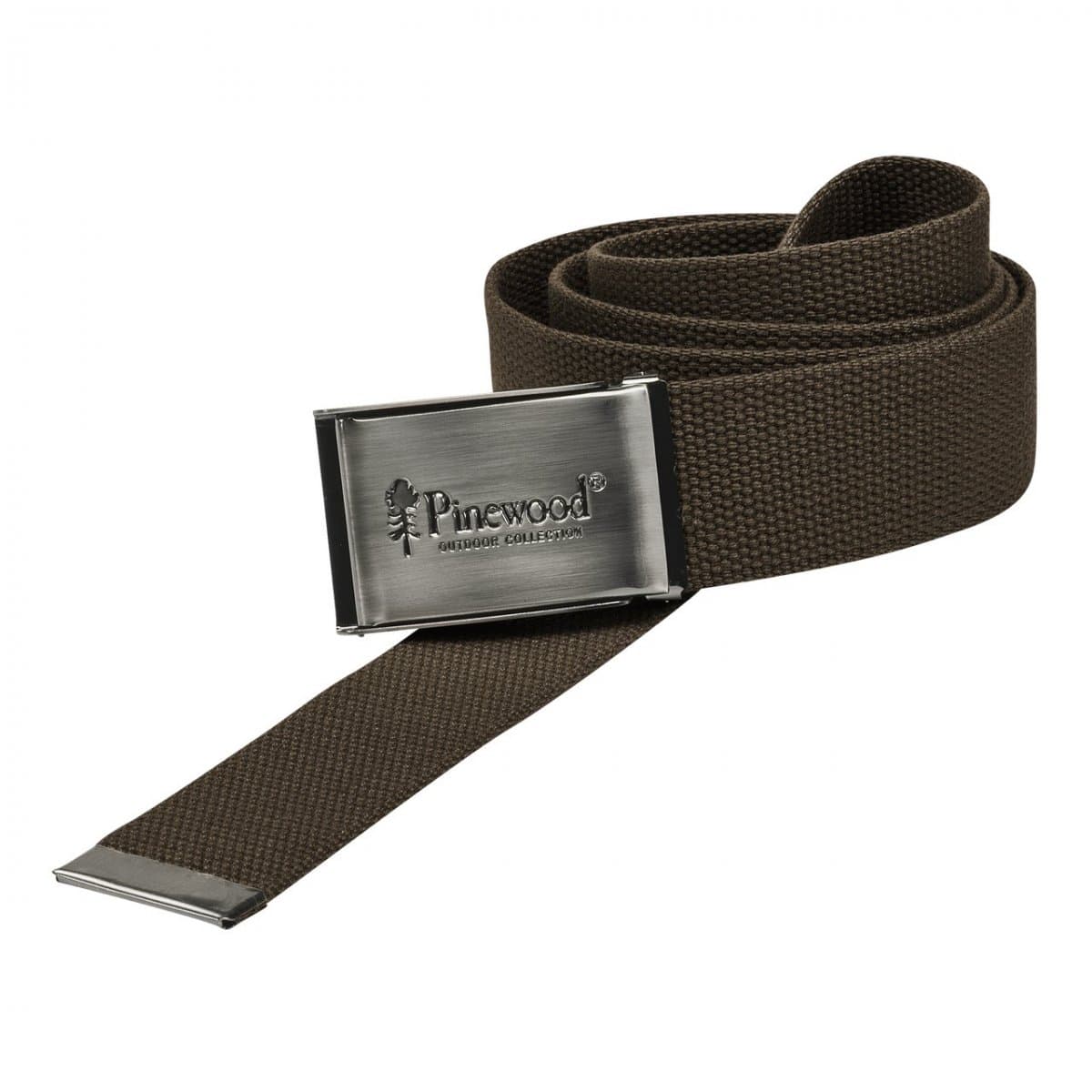 Pinewood Canvas Belt - Brown