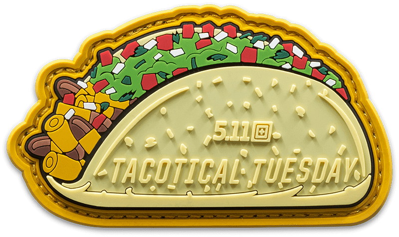 5.11 Tactical Taco-tical Patch (Color: Blue)