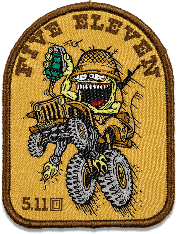 5.11 Tactical Wild Willy Grenade Patch