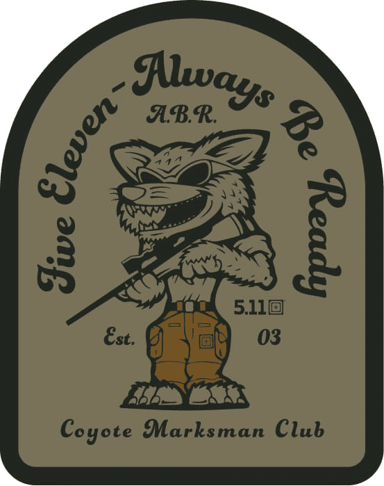 5.11 Tactical Coyote Hunter Patch