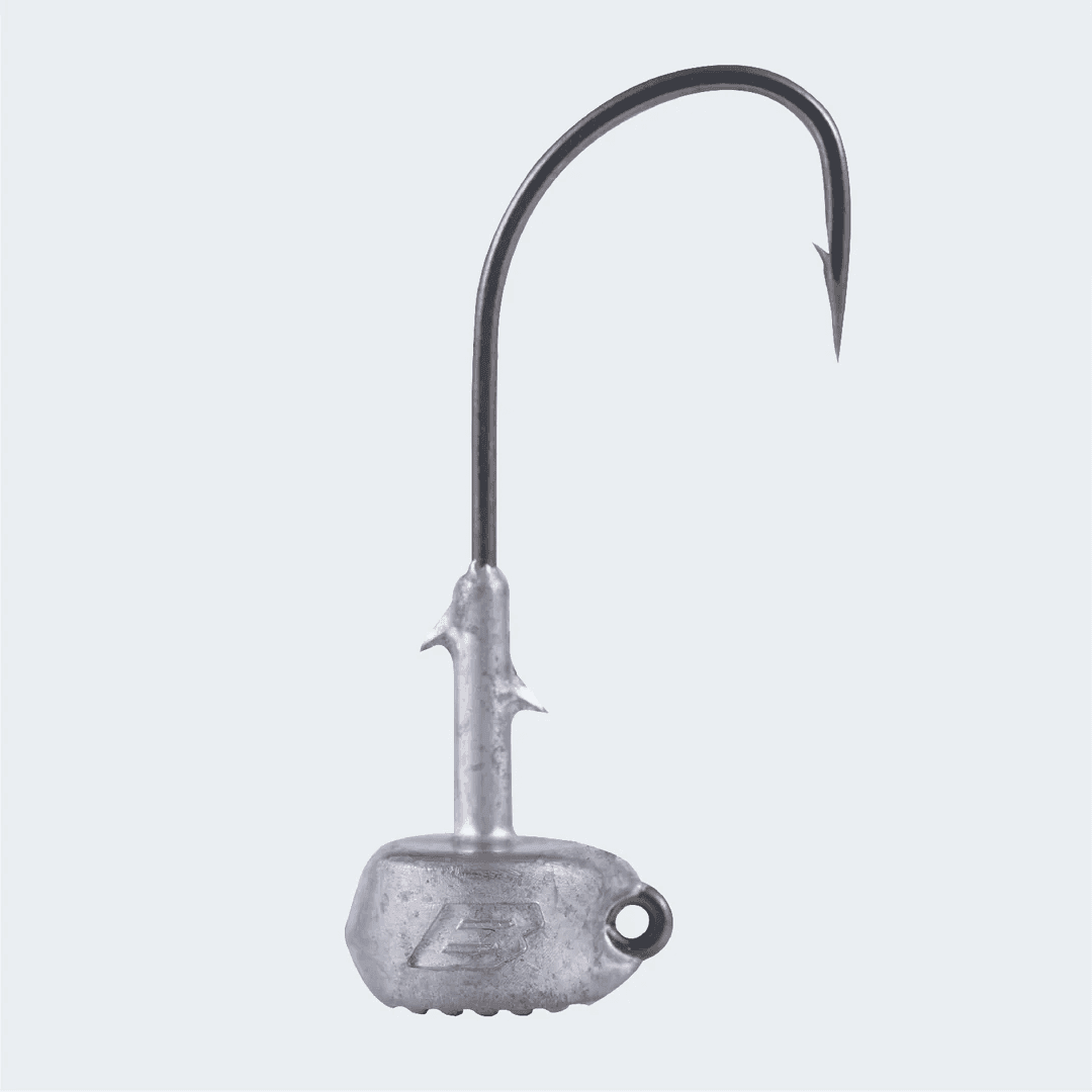BKK Silent Chaser-Draggin' NED Jig Head 4pcs (Size Weight & Hook Size: 5,3g 1/0#)