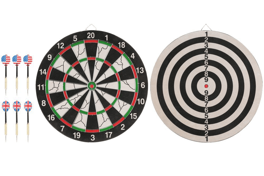 Atom Dartboard with Darts