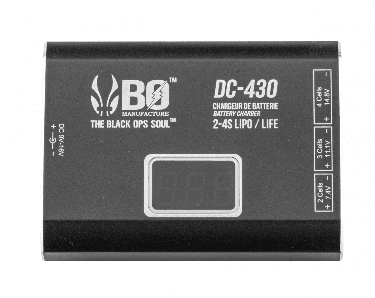 Black Ops Battery Charger LiPO 2S-4S