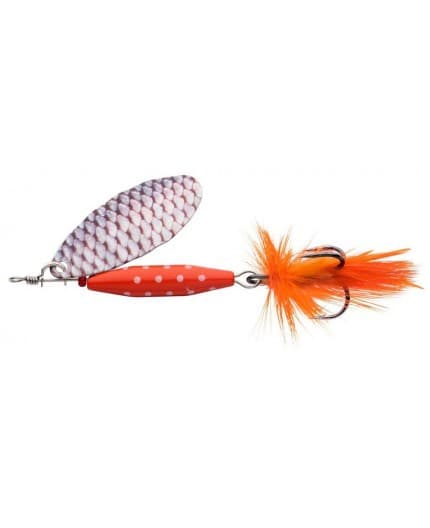 Abu Garcia Reflex Red Spinner 12g (Color: Orange Copper Holo)
